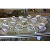 Image 1 : LOT OF 12 ENGLISH BONE CHINA CUPS AND SAUCERS