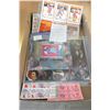 Image 2 : TWO TRAYS OF BASEBALL AND HOCKEY MEMORIBILIA