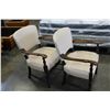 Image 1 : PAIR OF VINTAGE ARMCHAIRS