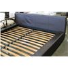 Image 2 : LEATHER KINGSIZE BEDFRAME