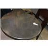 Image 2 : ROUND MARBLE TOP PARLOUR TABLE AND TWO CHAIRS