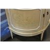 Image 3 : WHITE LACQUER BOWFRONT EASTERN SERVER