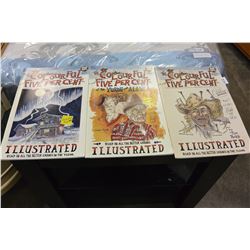 THREE THE COLORFUL FIVE PERCENT YUKON GUIDE BOOKS