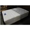 Image 3 : DOUBLE SIZE SERTA PERFECT SLEEPER SAXON MATTRESS AND BOX ON ROLLER FRAME