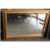 Image 1 : GOLD FRAMED WALL MIRROR