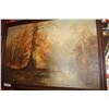 Image 1 : OIL LANDSCAPE ON CANVAS