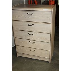 FIVE DRAWER HIGHBOY DRESSER