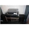 Image 1 : OPTIMUS TURNTABLE FISHER STUDIO STANDARD STEREO SET WITH SPEAKERS