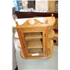 Image 1 : OAK CURIO CABINET