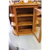 Image 2 : OAK CURIO CABINET