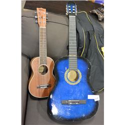 UKELELE AND ACOUSTIC GUITAR