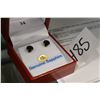 Image 1 : 10KT YELLOW GOLD GENUINE SAPPHIRE STUD EARRINGS WITH APPRAISEL $800.00