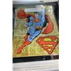 Image 1 : NEW 8X12 TIN SIGN, SUPERMAN