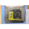 Image 2 : NEW SPORTS ACTION CAMERA, 1080P, WATERPROOF TO 30M, WITH ACCESSORIES AND MOUNTS RETAIL $149