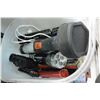 Image 2 : TOTE OF KNIVES FLASHLIGHTS BINOCULARS AND HARMONICAS