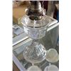 Image 2 : ANTIQUE AMETHYST GLASS OIL LANTERN