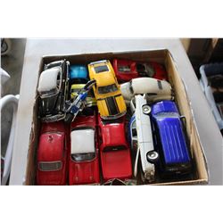 TRAY OF DIE CAST CARS