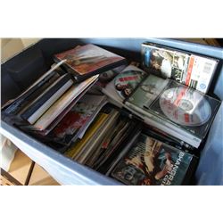 TUB OF DVDS