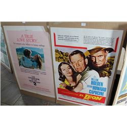 2 VINTAGE MOVIE POSTERS