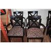 Image 1 : 4 PUB CHAIRS