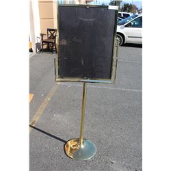 BRASS SIGN HOLDER STAND