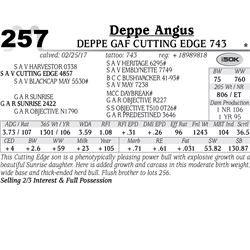 Lot - 257 - Deppe GAF Cutting Edge 743