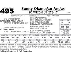 Lot - 495 - SO Weigh Up 276-17