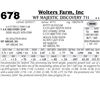 Image 1 : Lot - 678 - WF Majestic Discovery 711