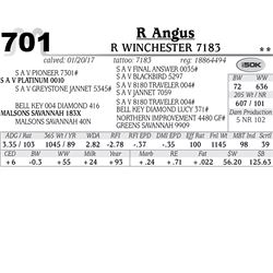 Lot - 701 - R Winchester 7183