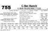 Image 1 : Lot - 755 - C-BAR FRANCHISE 7722E