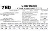 Image 1 : Lot - 760 - C-BAR ALLEGIANCE 7727E