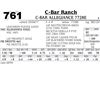 Image 1 : Lot - 761 - C-BAR ALLEGIANCE 7728E