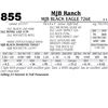 Image 1 : Lot - 855 - MJB BLACK EAGLE 726E