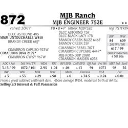 Lot - 872 - MJB ENGINEER 752E