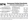 Image 1 : Lot - 974 - EPH E307 HOMETOWN 765