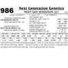 Image 1 : Lot - 986 - NEXT GEN SENSATION 227 {DLF,HYF,IEF}