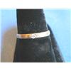 Image 1 : RING W/SMALL DIAMOND, .04ct  (SIZE 7)