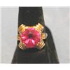 Image 1 : RING W/PINK STONE, 14kyg (SIZE 7)