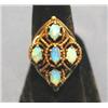 Image 1 : RING W/OPALS (SIZE 8)