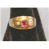Image 1 : RING W/REDDISH STONE