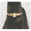 Image 1 : RING W/SMALL DIAMONDS (.02ct ea) (SIZE 7)