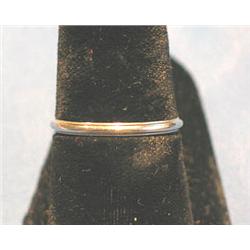 PLATINUM BAND, 2mm (SIZE 8)