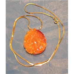 APPROX. 24" NECKLACE W/PENDANT