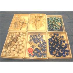 LOT, ROSARY COLLECTION (QTY 6)