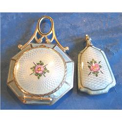 LOT, COMPACT & PERFUME CONTAINER