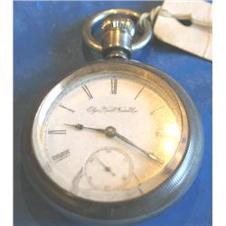 ELGIN POCKET WATCH 15 JEWEL (WINDER DAMAGED)
