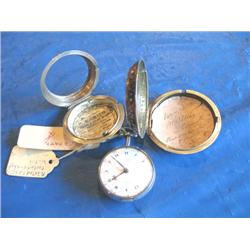 EDWARD PRIOR TORTOISE SHELL POCKET WATCH CIRC