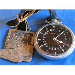 GCT POCKET WATCH W/CAT TAG