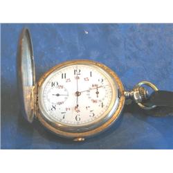 RAILROAD POCKET WATCH W/ WESTERN RAILROAD TAG