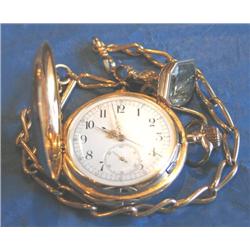 POCKET WATCH W/CHAIN